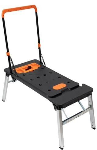 Tavolo da lavoro pieghevole 7 in 1, con capacità di carico di 150-250 kg, per un uso versatile