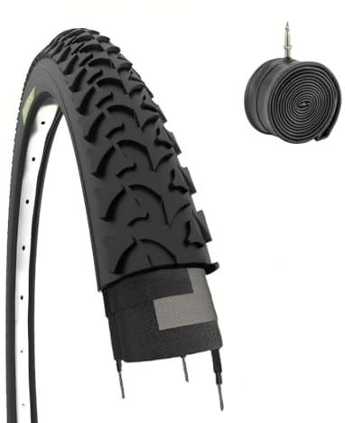 ECOVELO 1 Reifen 20 x 1,75 (47 – 406) + Reifenkammer für Kinderfahrrad aus Gummi, 20 Zoll (50,8 cm) MTB Fahrrad 20 Zoll BMX City Bike