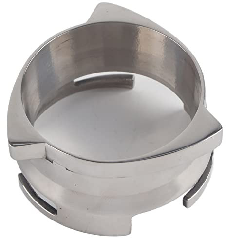 Entonnoir Doseur Mains Libres, Cafetière Doseuse En Acier Inoxydable, Récepteur Doseur Rotatif 54 Mm Pour la Cuisine, le Restaurant Et la Préparation du Café