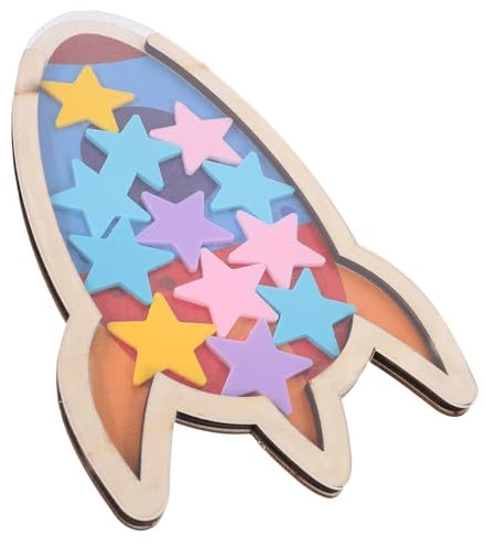 NUOBESTY Belohnungsglas Für Kleinkinder Stern-design Zur Motivation Für Klassenzimmer Und Zuhause Langlebig Und Vielseitig Einsetzbar Perfektes -dekorationsspielzeug