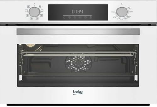 Horno BEKO BBCM18300W Cristal Blanco 45cm