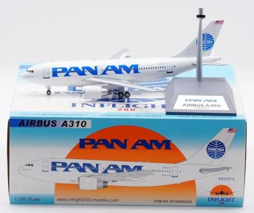 BUY GONE WORLD AIRBUS A310 PAN AM REG: N802PA WITH STAND