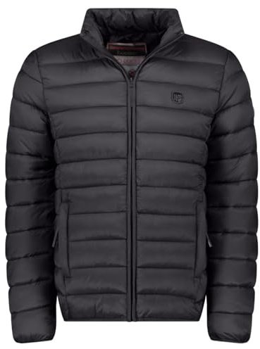 Geographical Norway Amigotal Men Basic - Doudoune Chaude Matelassee Homme Automne Hiver - Veste Manteau Chaud - Blouson Coupe Vent Manches Longues Rembourrage - Hommes