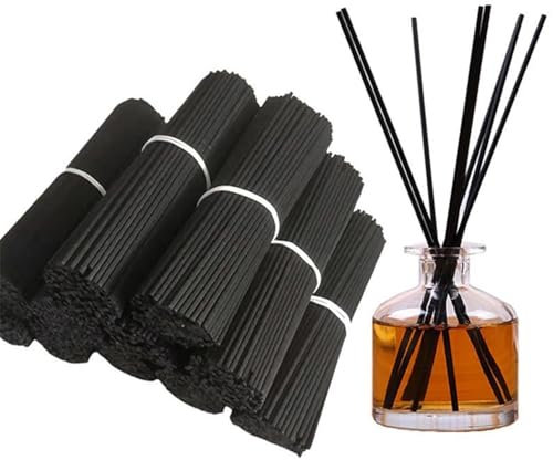 50 Pcs Black Reed Diffuser Sticks, Reed Sticks, Black Diffuser Sticks, Perfect for Your home, Office Or Spa To Maintain A Peaceful, Aromatic Atmosphere