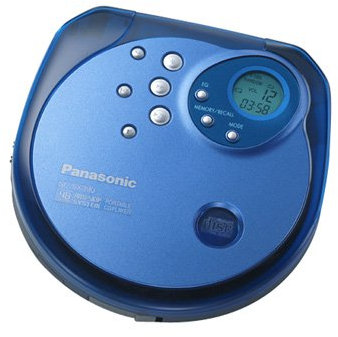 Panasonic SL-SX390EG-A Discman blau