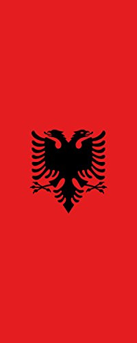 magFlags Bandiera Albania | bandiera ritratto | 3.5 m² | 300x120cm