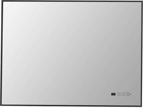 Allpax Paloterm Spiegelheizung 600 Watt mit Touchscreensteuerung und WiFi Thermostat - 80 x 60 x 4,5 cm - Raumgröße 6-12 m² - zur Wandmontage geeignet