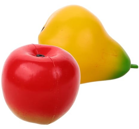 ULDIGI 2St Obstsandkasten Marakas für Kinder pädagogischer musikalischer Shaker kinder musikinstrumente sandspielzeug für kinder Kinderspielzeug Obstspielzeug Maraca-Instrument Plastik