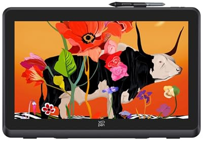 XPPen Tableta gráfica con pantalla Artist Pro 22 (Gen 2), pantalla de 22 pulgadas con bolígrafo de 16 K niveles, soporte incluido