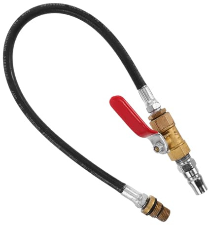 GETAJGHSD Kit di Compressione con Guarnizione Sigillante e Tester di Perdite Cilindro, Strumento di Compressione Molle Valvole per Motori Auto, Veicoli a Due Ruote e Camion, Rilevamento