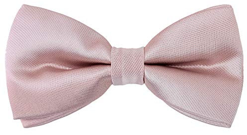 Kajeer Fliege Schleife für Kinder Babys - Verstellbar und Bereits Gebunden Verschiedenfarbig, Nacktes, Kindergröße, Nacktes Rosa