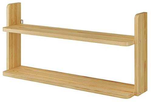 Erst-Holz Regal Wandregal Bücherbord Bücherregal Kiefer Massiv