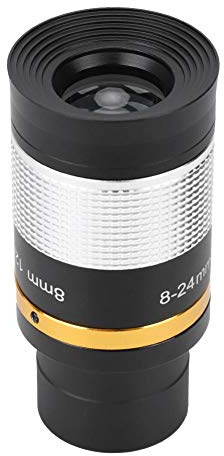 HERCHR 8-24mm Zoom Eyepiece Optic Lens for 1.25 in Astronomical Telescope
