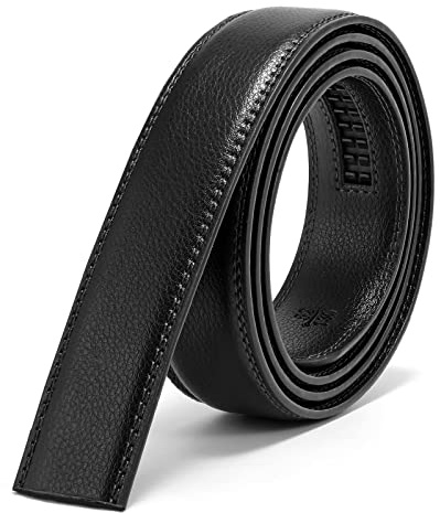 JasGood Herren 35mm Riemen und 40mm Automatische Ratschenschnalle