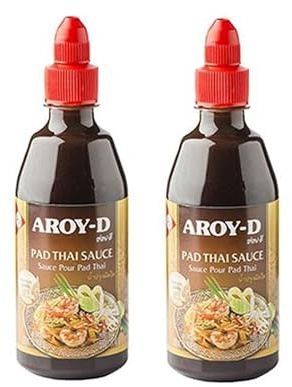 Aroy-D - Salsa Agridulce - Sweet & Sour Sauce - Ideal Pad Thai - 420 ML x 2 - Pack Promoo