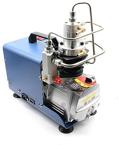 Compressore d'aria elettrico 300BAR 4500PSI, Pompa PCP, Pressione Regolabile Compressore Pompa ad aria ad alta pressione per aria Tightness Test, Pipeline Pressure Test