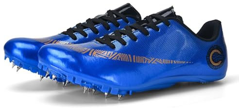 Zapatillas de Atletismo con Clavos para Hombre y Mujer: Zapatillas para Correr, competición, Atletismo, Carreras de Velocidad, Entrenamiento al Aire Libre, Carreras de Larga Distancia