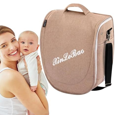 Klappkrippe für Babys - tragbares Bett für Neugeborene, bifyable Reise -Wiege, Moses mit Netzwerk | Leichte Klapptaste mit, gemütliches Babynest neben dem Bett, Campingplatz, Reisen