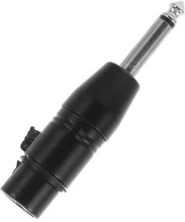 Milisten Xlr-stecker -buchse Audioadapter Mono-adapter Für Mikrofonversorgung Und Kopfhöreranschluss Für Robustheit Und Einfache Verbindung