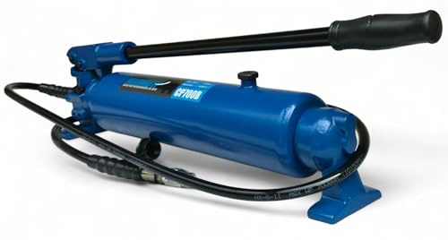 Hydraulische Handpumpe 700 bar für Hydraulikzylinder, 2m Schlauch