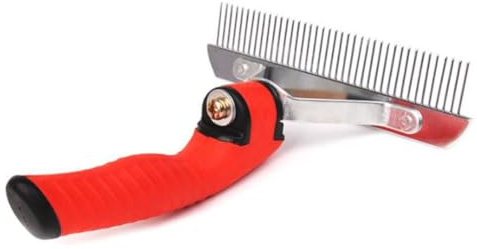 SUPVOX Peine para Mascotas Diseño De Rastrillo para Peinar Pelo De Perro Peine De Aseo para Gatos para Uso Casa Material