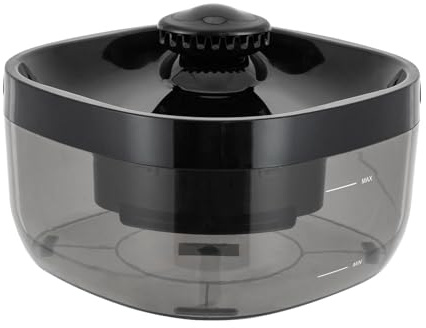 KEPSLERYZ Cat Water Fountain 1.85 Gallon, Quiet Electric Pet Drinking Fountain with 3-Stage Filter (2 Filters Included), Encourages Hydration, BPA-Free ABS