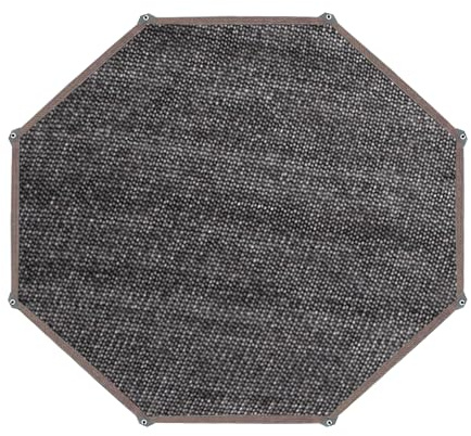 Trampoline Shade Cover | Canopy Awning Trampoline Sun Protection,Waterproof Tear Resistant Tent Sunblock Shade Cloth for Garden Outdoors Sports