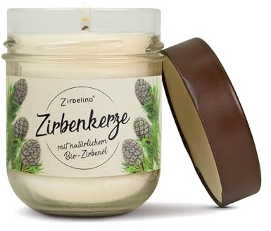 Zirbenduftkerze - Handgemacht aus Kärnten