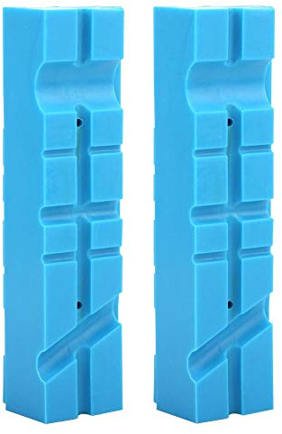 2pcs Vise Jaws, 5.5 Multi- Magnetic Soft Bench Vise Vice Jaw Pad Accessories