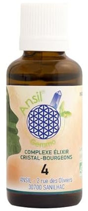 Élixir d’hémimorphite et bourgeons d’églantier, cassis, séquoia - Ansil - 30 ml