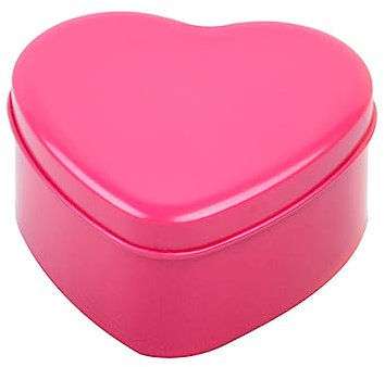 KOMBIUDA 15er-box Bonbonschachtel Aus Weißblech Leere Herzdose Kleine Metalldosen Süßigkeiten Dose Kleine Dosen Tragbare Mode-süßigkeiten-etui Herzförmig Keksdose Braut Büroklammer Boutique