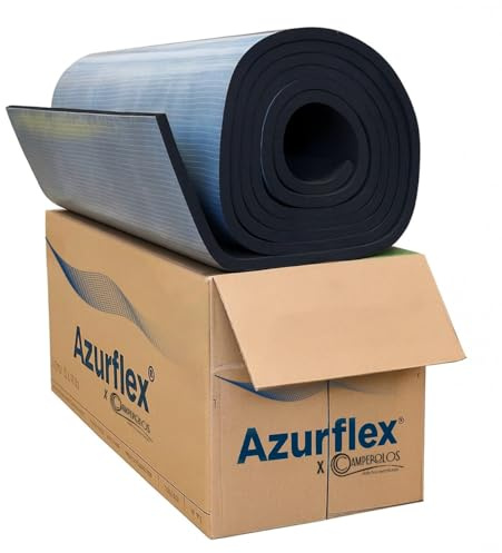 Aislante Térmico de Caucho autoadhesivo Azurflex 19mm - 10m2