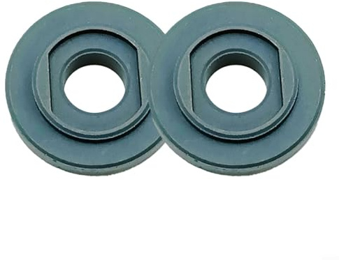 N039245 Piastra di pressione con flangia interna in metallo per smerigliatrice angolare DWE8100S DW810, pezzo di ricambio per utensili elettrici DEWALT, set di 2 pezzi, nero