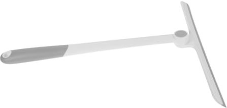 UTHCLO Limpiacristales Pequeño Escobilla De Goma Gris Rotación 360° para Ventanas y Espejos De Ducha Herramienta Multifuncional para Limpieza Doméstica y Baño