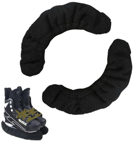 1 Paar Kufenschoner Schlittschuhe Schoner, Schlittschuhe Schoner Kufenschoner Schlittschuhe, Kufenstrümpfe Kufenschutz Zubehör Kufenstrumpf Eishockey Elastische für Eiskunstlauf und Eishockey