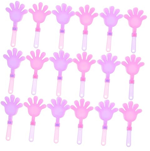 BESPORTBLE 60pcs Mini Plastic Hand Clappers Noise Makers for Party Favors Lightweight Clapping Sound Makers for Events and Goodie Bag Fillers