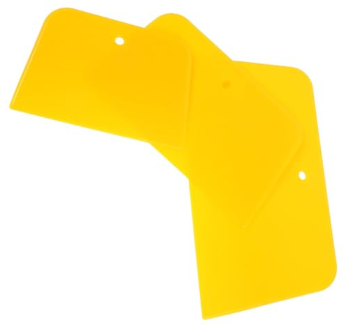 SOPOTUTU Set 3 Spalmatori Morbidi per Stucco Carrozzeria Auto Spatole in Materiale Resistente Anti-Graffio per Applicazione Stucco e Riparazioni Strumenti Manutenzione Veicoli Adatti a