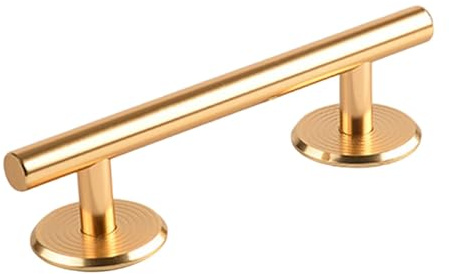 Hellery Fingerboards, Rails, Hindernis Rail, Vielseitige Rampe, Tolles Zubehör für Spiele, Geschenkidee, Edelstahl Zubehör, Finger Skateboard Rail, Gold 15 cm
