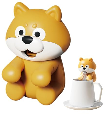 Ventilador De Clip | Mini Gadget Recargable Lindo Para Refrescar Soplador,Pequeño Ventilador De Pinza En Forma De Perro - Para Tazas Tazas Tazones Agua Caliente Sopa Comida Beber