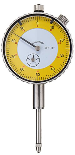 TuToy Zifferblatt Test Anzeige Hebel Gauge Scale Meter Genauigkeit 0,001-1.0 115X55X24Mm
