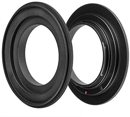 ayex Retroadapter Umkehrring Kompatibel mit Olympus 55mm Reversering Makroadapter zum umgekehrten Anschrauben eines Objektivs