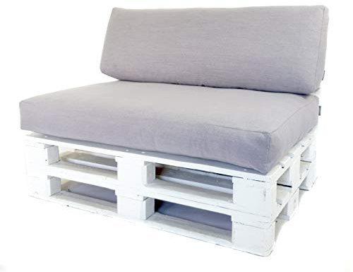 Mayaadi-Home Sitzkissen MH-UQ-01 Hellgrau 60x60x15 cm