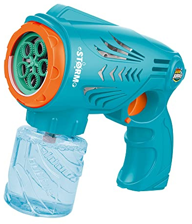 Ram© - Pistola automatica per bolle 2 in 1, per bambini