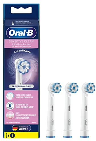 Braun Toothbrush Heads Sensitive Clean, 3 Stück