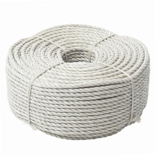 Beige Schnur 100 Meter WERKA PRO Ø 6mm (Widerstand ± 590 kg)