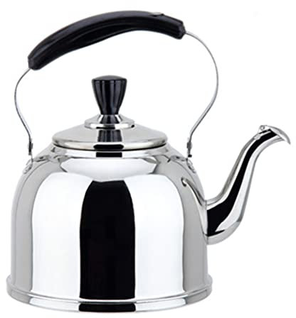 Bouilloire ThéIère Bouilloire Sifflante En Acier Inoxydable Théière À Eau Chaude Cuisinière Bouilloire Sifflante Théière Sifflante Bouilloire Vintage (Size : 5L)