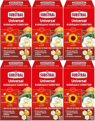 6 X 80ml Substral®Universal Schädlingsfrei Careo