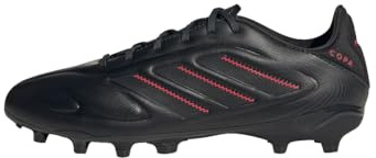 adidas Unisex niños Copa Pure III League FG/MG Football Boots Kids, Core Black/Carbon/Lucid Red, 30 EU
