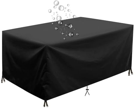 Housses Pour Salons De Jardin 230x170x70cm/LxWxH Bâche Salon De Jardin Extérieur/Bache Pour Table De Jardin Rectangulaire/Housse De Protection Salon De Jardin Pour Tables De Jardin Meubles De Patio