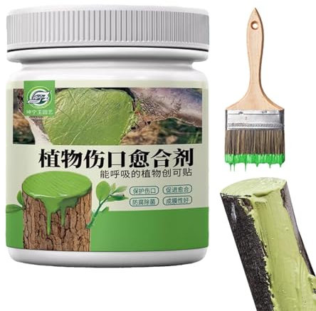 Sghtil Reparación de heridas de árboles,Sellador de heridas de árboles | Compuesto de poda de bonsái,Apósito para heridas de árboles fácil de aplicar para poda de bonsái, cuidado de arbustos, poda de